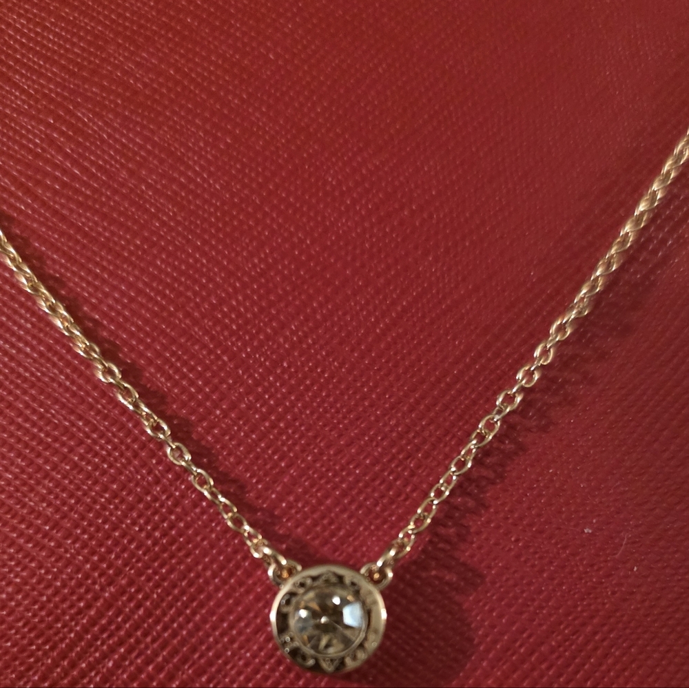 Coach Gold-Tone Chain Necklace
